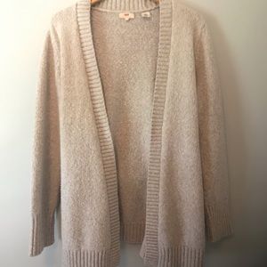 Levi’s Oversized Belted Cardigan Oatmeal